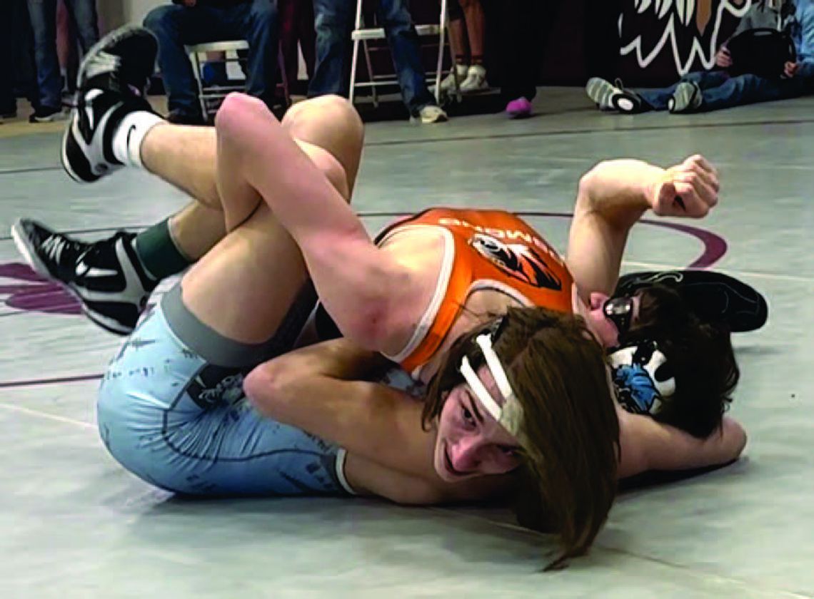 Tiger wrestlers compete at conference, Neligh meets
