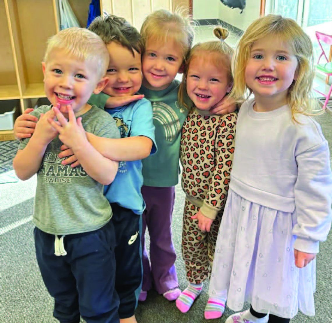 Tigers & Friends are busy learning Tigers & Friends are busy learning