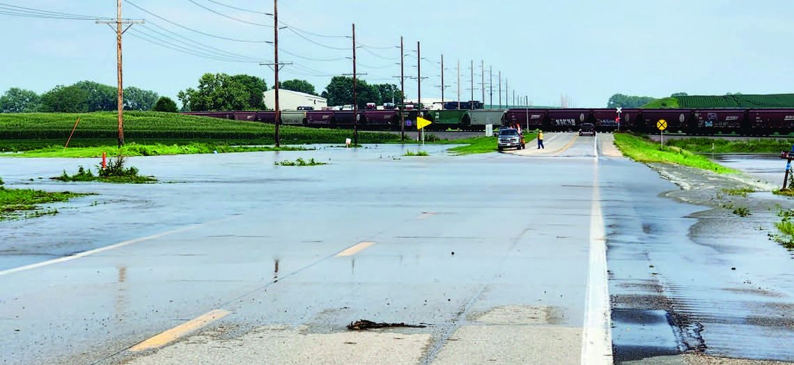 Water, water, everywhere. . .