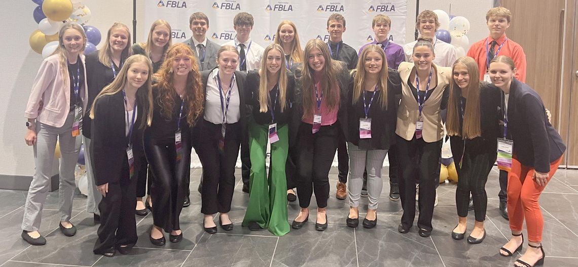 Wausa FBLA Chapter sees success at State Leadership Conference
